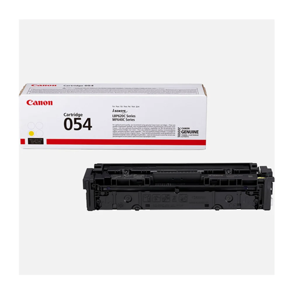 Mực máy in laser Canon 054Y - Dùng cho máy in Canon LBP621CW, LBP623CDW, MF641CW, MF643CDW, MF654CX – ảnh 1