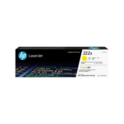 Mực hộp máy in laser HP 222A Yellow W2222A Chính hãng (Năng suất :1.200 trang theo độ phủ tiêu chuẩn của hãng| – ảnh 1