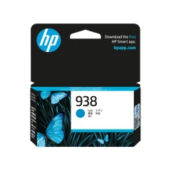 Hộp mực in HP 938 Cyan Original Ink Cartridge_4S6X5PA (Năng suất 800 trang in với độ phủ 5%/ Dùng cho Máy in H – ảnh 1