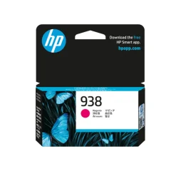 Hộp mực in HP 938 Magenta Original Ink Cartridge_4S6X6PA (Năng suất 800 trang in với độ phủ 5%/ Dùng cho Máy i – ảnh 1
