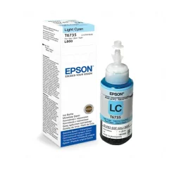 Mực máy in Epson C13T6735 màu xanh nhạt (Dùng cho Epson L800/L805/L1800) – ảnh 1