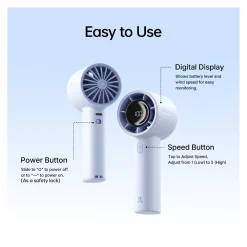 Quạt cầm tay Jisulife Fan 10S 4