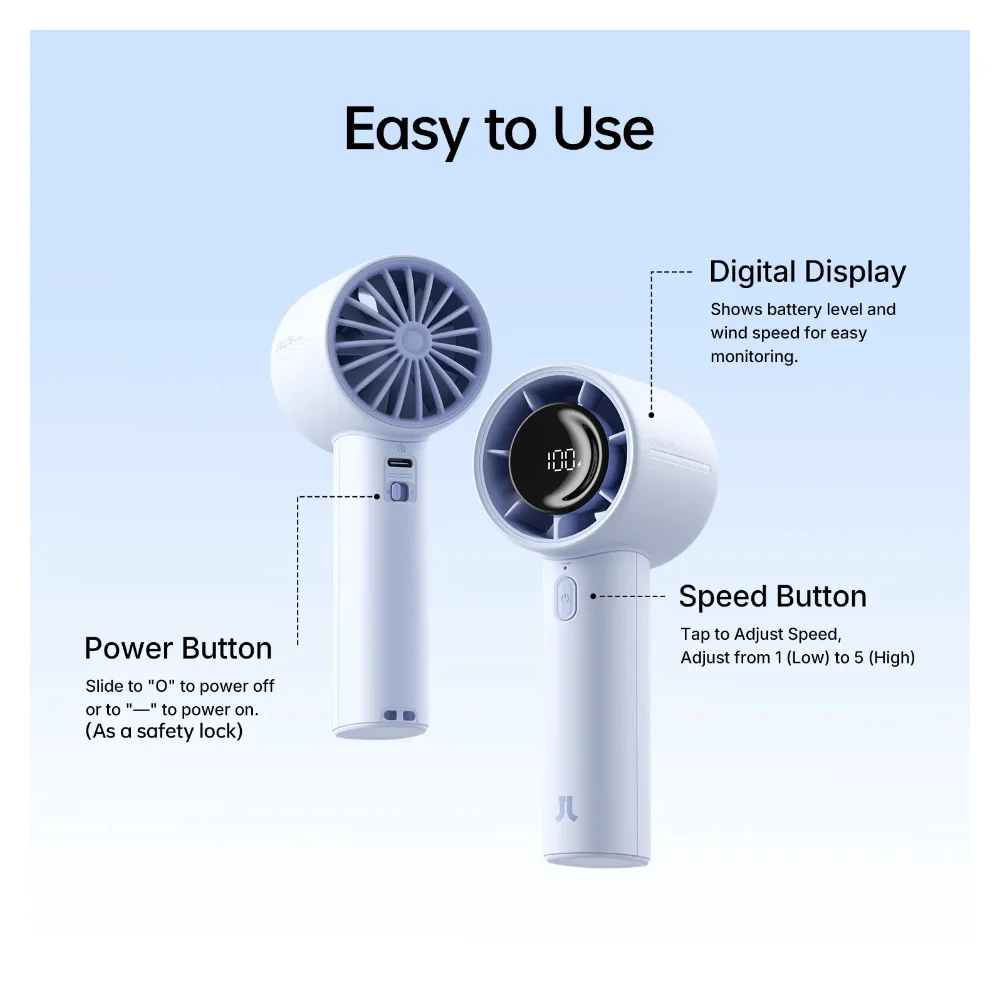 Quạt cầm tay Jisulife Fan 10S