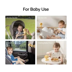Quạt kẹp xe đẩy em bé Jisulife Stroller Fan 4 10