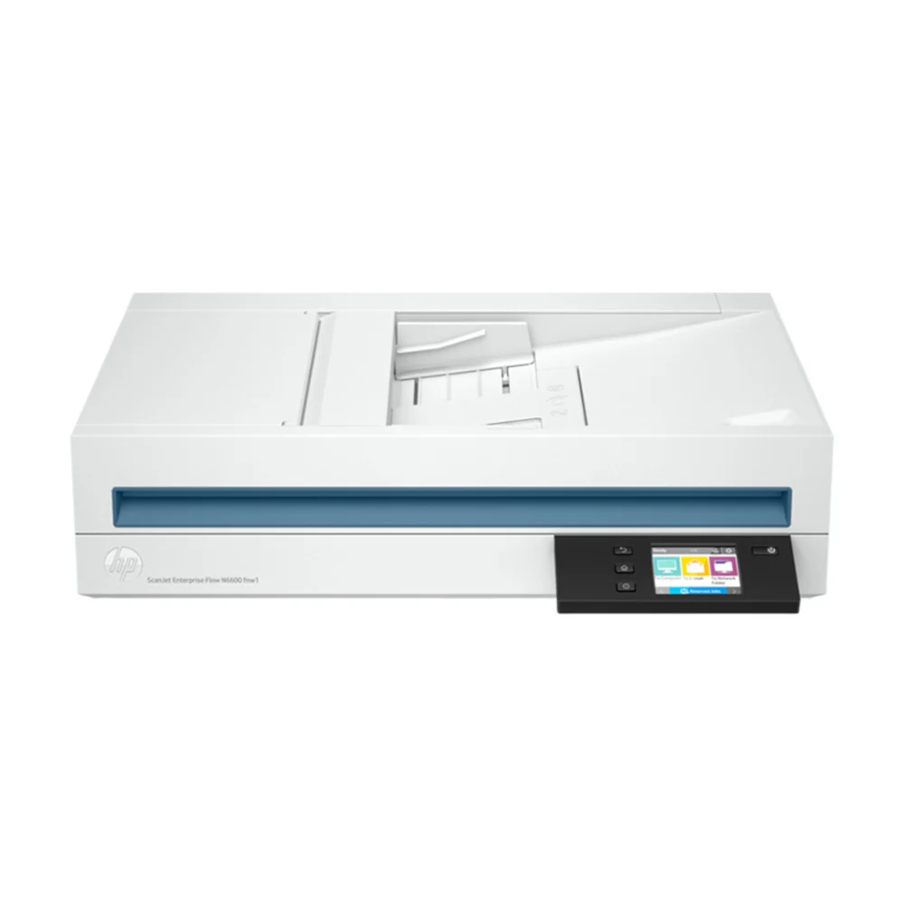 Máy scan HP ScanJet Enterprise Flow N6600 fnw1 20G08A (Scan đảo mặt| mặt kính phẳng| ADF| A4| A5| USB| LAN| WI – ảnh 1