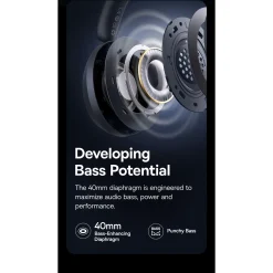 Tai Nghe Chụp Tai Không Dây Baseus Bass 35 Max – ảnh 6