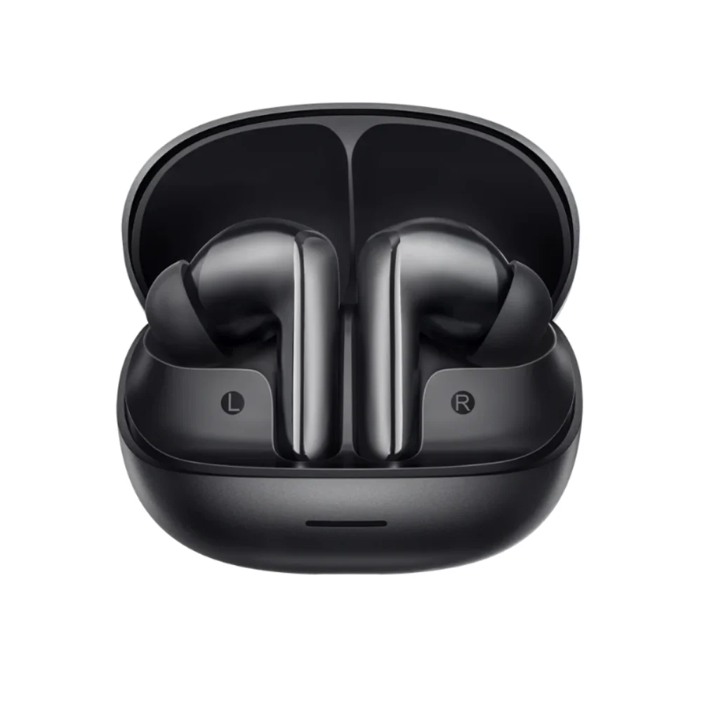 Tai nghe QCY MeloBuds N65 màu đen mở hộp sạc