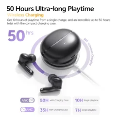Tai nghe QCY MeloBuds N70 pin 50 giờ