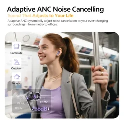Tai nghe QCY MeloBuds N70 chống ồn chủ động thích ứng