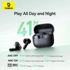 Tai Nghe Không Dây TWS Baseus Bass EP10 NC – ảnh 6