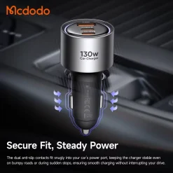 Tẩu Sạc Ô Tô MCDODO Gana series CC-319 130W – ảnh 4
