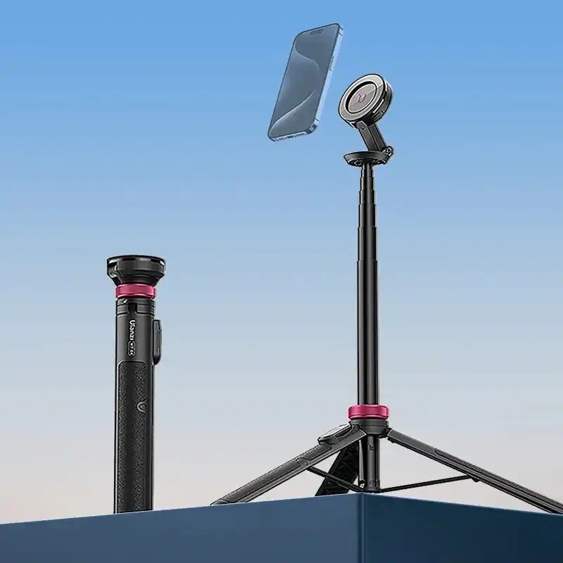 Tripod Từ Tính MagSafe Ulanzi MT-84 1,55m Kèm Remote – hình 3