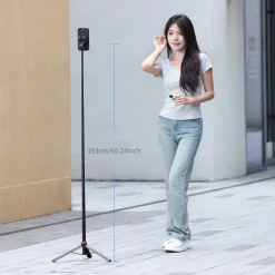 Tripod Từ Tính MagSafe Ulanzi MT-84 1,55m Kèm Remote – hình 4
